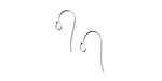 Nunn Design Sterling Silver (plated) Earwire w/ Ball