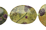 Stichtite Flat Freeform Slab 24-40x21-28mm