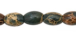 Blue Impression Jasper Rice 10-11x8-9mm