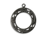 Vintaj Arte Metal Berry Wreath Pendant 27x31mm