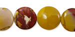 Mookaite Puff Coin 16mm