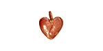 Patricia Healey Copper Heart Charm 12x15mm