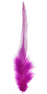 Magenta Neck Hackle Feather 100-152mm