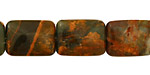 Copper Green Opal Thin Pillow 18x13mm