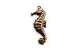 Vintaj Natural Brass Sea Horse Charm 10x26mm