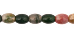Fancy Jasper Rice 10x8mm