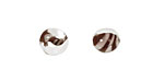 Unicorne Beads Exotic Dark Sea Scales Teardrop 7x9mm