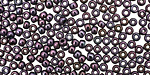 TOHO Metallic Amethyst Gun Metal Round 8/0 Seed Bead