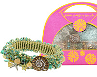 Glass Garden Seashore Caterpillar Bracelet Kit
