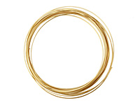 German Style Wire Non Tarnish Brass Square 22 gauge, 3.5 meters