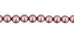 Lilac Shell Pearl Round 6mm