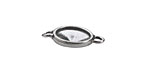 TierraCast Antique Pewter (plated) Faceted Link 21x14mm