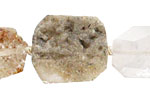 Lodolite Faceted Rough Nugget 20-30x17-25mm