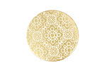 Lillypilly Gold Baroque Anodized Aluminum Disc 25mm, 22 gauge