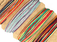 Variegated #2 Hemp Twine 20 lb, 29.8 ft x 4 colors