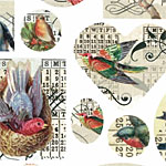 Nunn Design Birds Collage Sheet