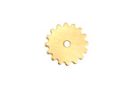 Brass Small Closed Gear 16mm