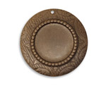 Vintaj Natural Brass Petite Rosemal Bezel 31mm