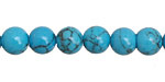 Howlite Turquoise Round 6mm