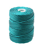 C-Lon Teal Tex 400 (1mm) Bead Cord