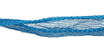 Capri Blue Fairy Silk Ribbon 1/2"