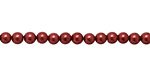 Black Cherry Shell Pearl Round 4mm