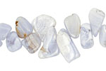 Blue Lace Agate Chips Drops 6-9x9-20mm
