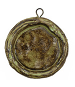 Gaea Ceramic Spring Green on Chocolate Round Bezel 29mm