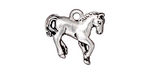 TierraCast Antique Silver (plated) Yearling Charm 20x18mm