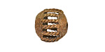 African Brass Cage Round 17-20mm