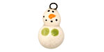 Jangles Ceramic Snowman Charm 12x22mm