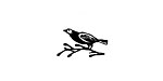 Songbird Mini Rubber Stamp 9x15mm