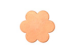 Copper Flower Blank 21mm