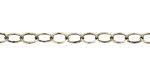 Antique Silver (plated) Oval Cable Chain