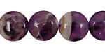 Dogtooth Amethyst Puff Coin 16mm