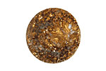 Druzy (metallic gold) Round Cabochon 25mm