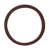 Trinket Foundry Root Beer Large Glass Bottle Ring 49-50mm