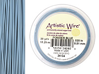 Artistic Wire Powder Blue 24 gauge, 20 yards