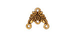 TierraCast Antique Gold (plated) Garland Link 14x15mm