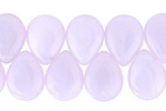 Czech Glass Milky Alexandrite Teardrop 12x16mm