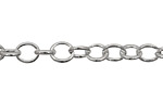 Silver (plated) Oval Cable Chain