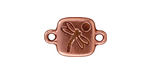 TierraCast Antique Copper (plated) Dragonfly Link w/ Glue In 20x13mm