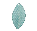 Lucite Marine Birch Leaf 18x35mm