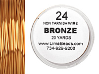 Parawire Bronze 24 gauge, 20 yards