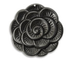 Vintaj Arte Metal Blooming Flower Pendant 38mm