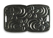 Vintaj Arte Metal Fleurish Ribbon Slide 51x31mm