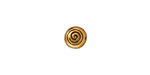 TierraCast Antique Gold (plated) Spiral Coin Bead 8mm