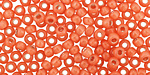 TOHO Milky Grapefruit (with Silver Lining) Round 6/0 Seed Bead