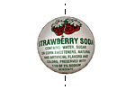 Trinket Foundry Strawberry Soda Bottle Cap Puff Coin 22mm