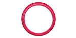 Tagua Nut Hot Pink Ring 22mm